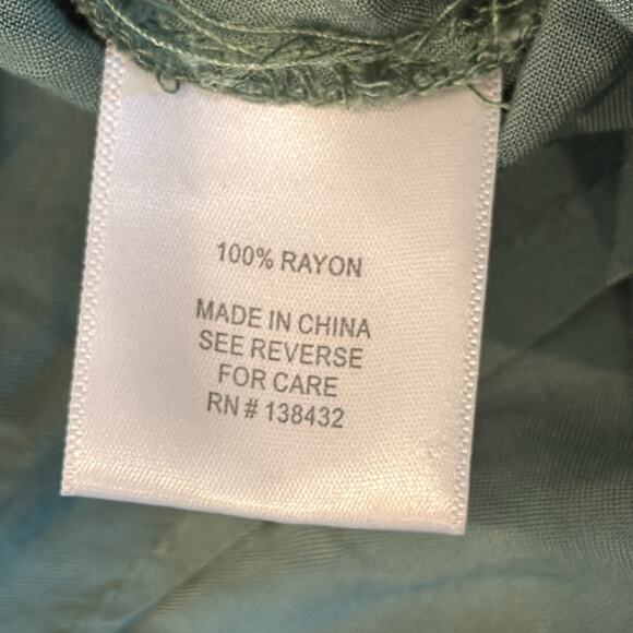 ModCloth Women's Unbridled Enthusiasm Wide Leg Jumpsuit Green Size M - Picture 10 of 11